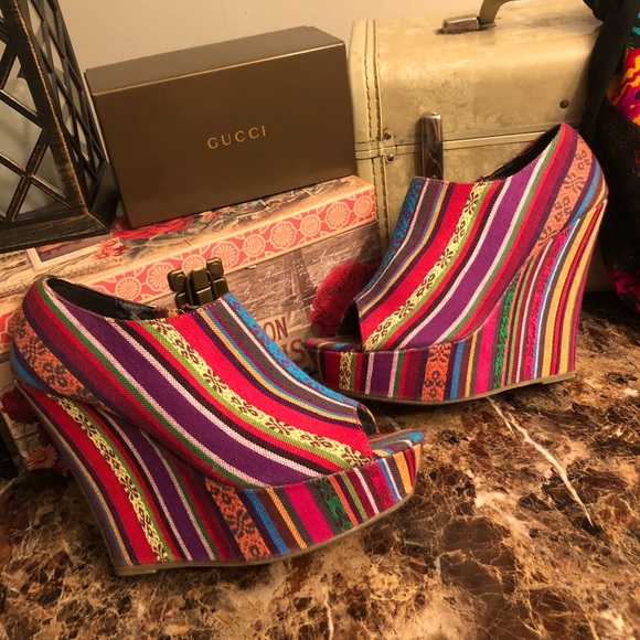Buckle Shoes - THE ‘5 O’CLOCK SOMEWHERE’ WEDGES